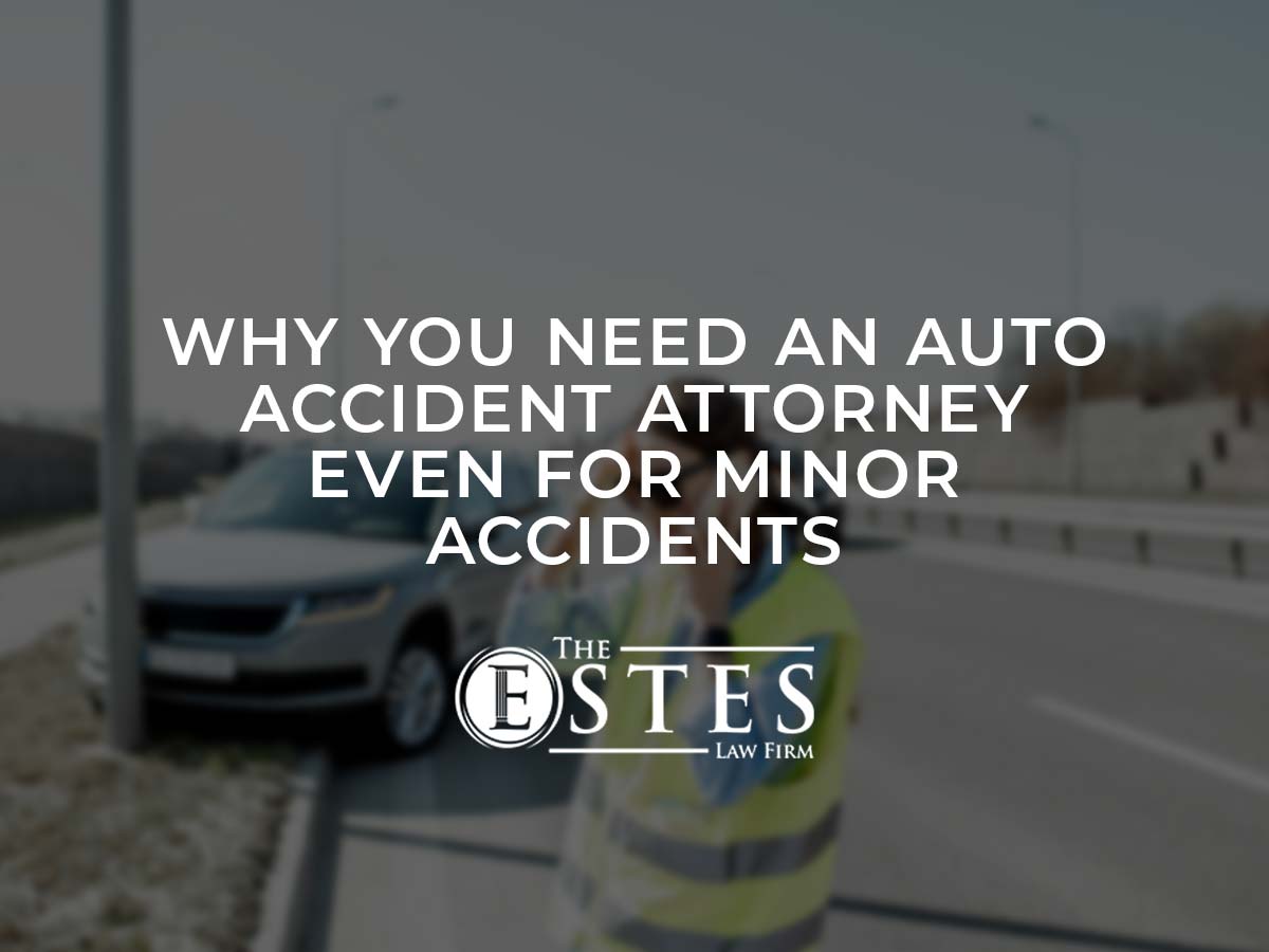 Why You Need a Lawyer Even for Minor Accidents