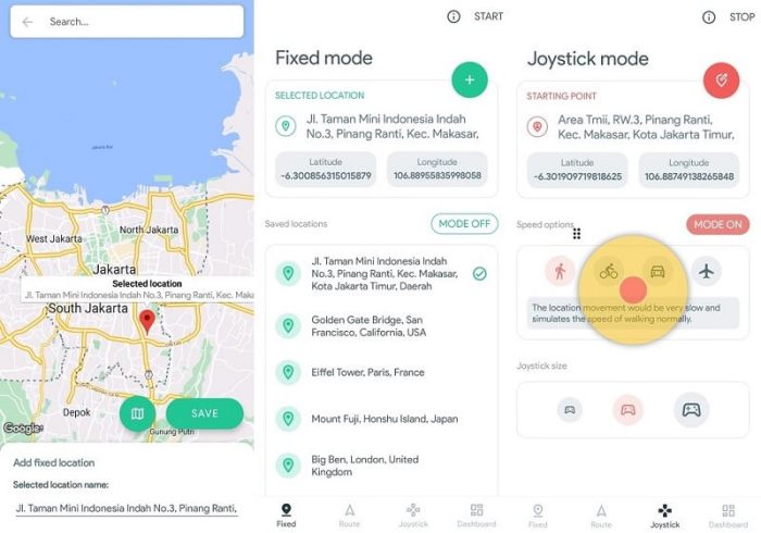 Cara aman menggunakan fake GPS tanpa ketahuan Gojek